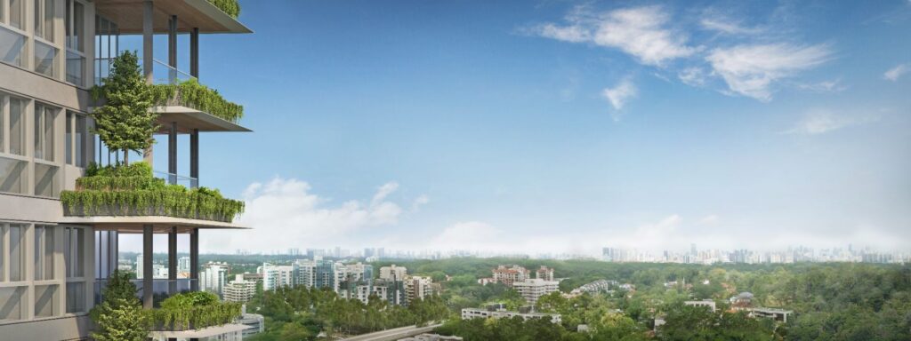 15 Holland Hill (D10) 3 View from high floor