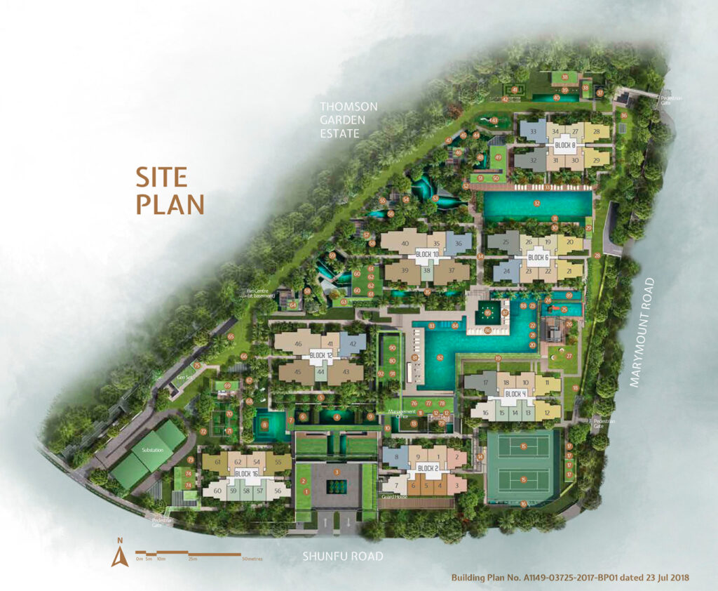 Jadescape Condo (D20) 3 Site Plan & Facilities