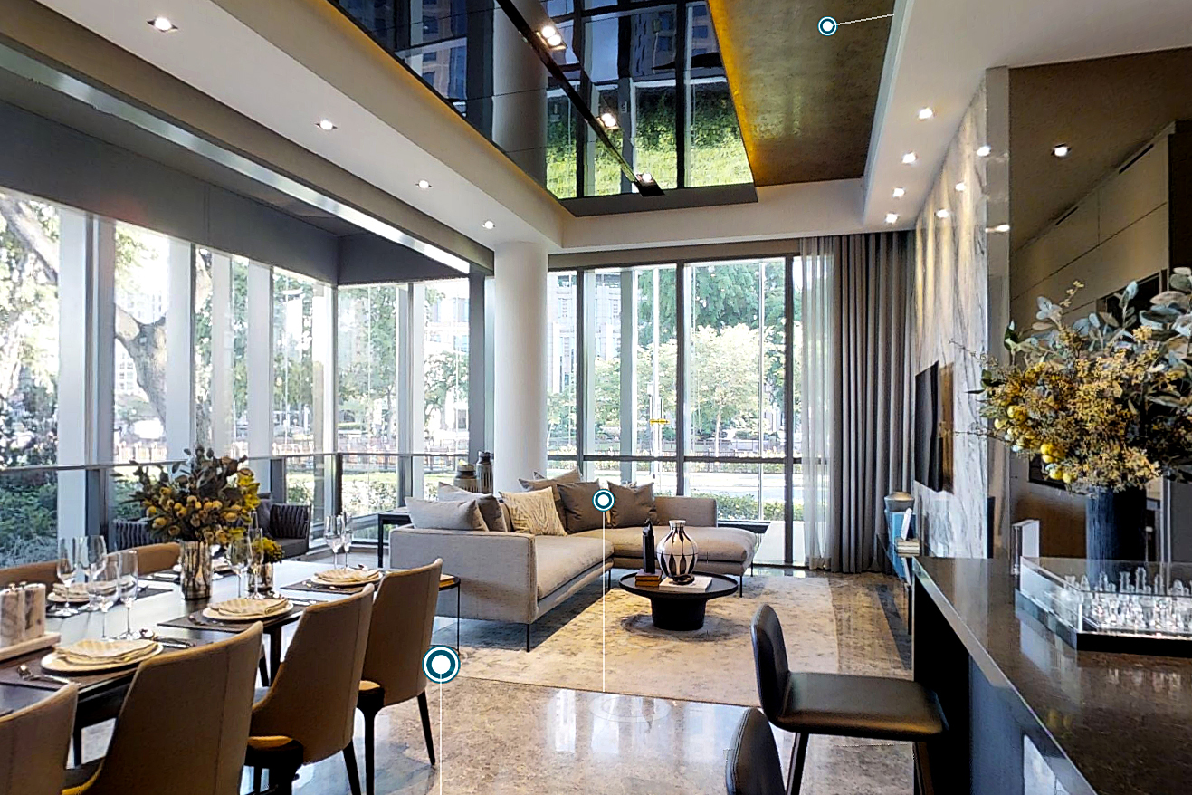 Riviere 4 bedrooms Showflat with high ceiling