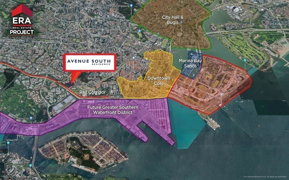 The Avenue South Residence (D03) 1 Rail Corridor & Singapore Greater Southern Waterfront