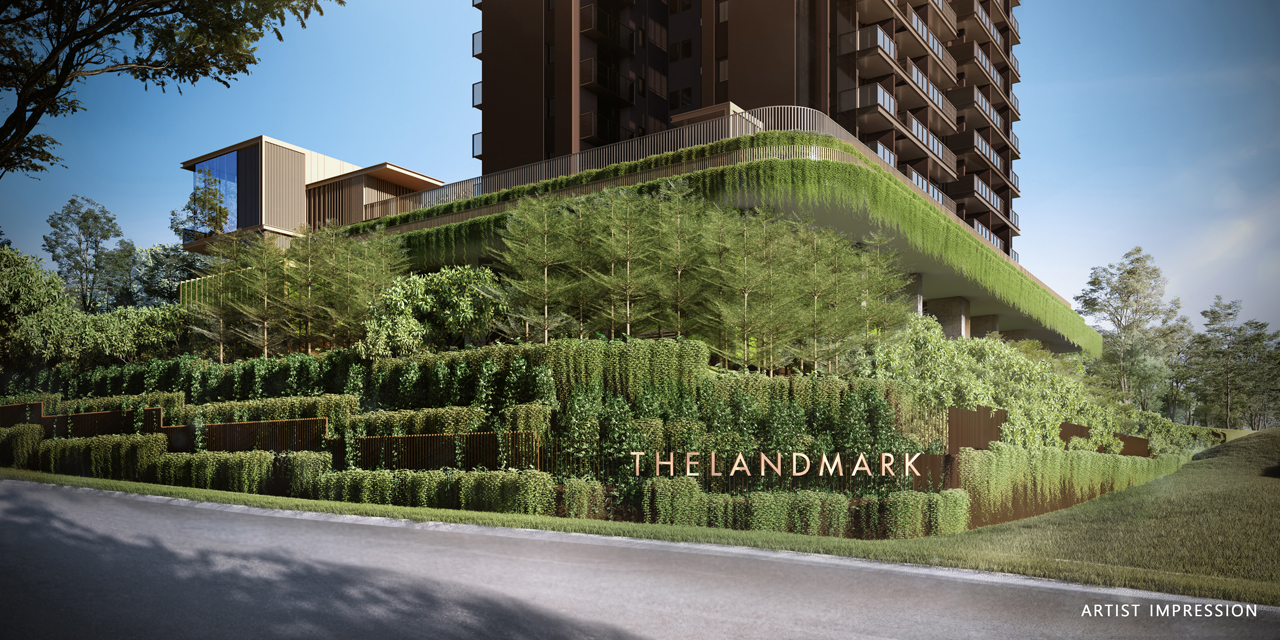 The Landmark Condo For Sale (D03) 8 The Landmark viewing from Chin Swee Road