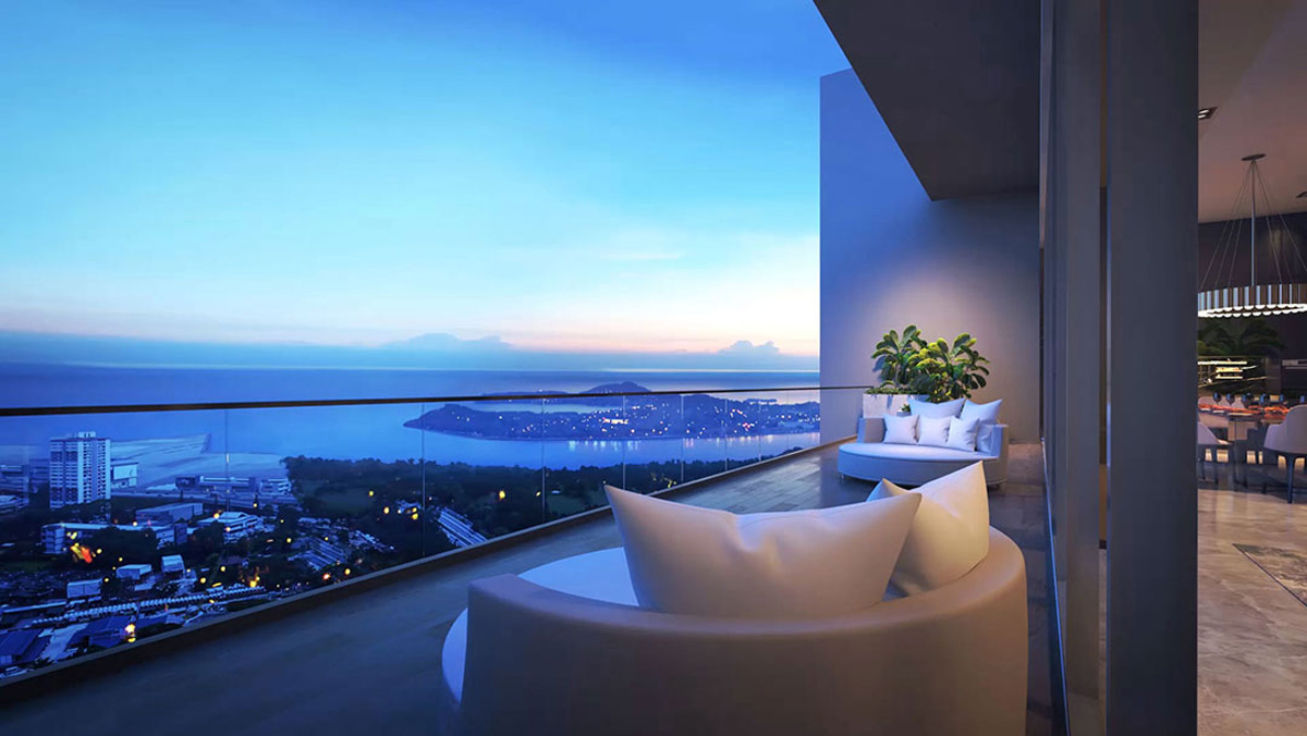 The Avenue South Residence (D03) 6 Night View From 56-Storey of The Avenue South Residence (Artist Impression)