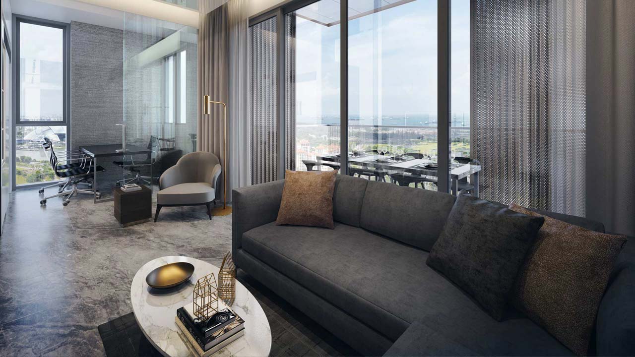 Midtown Bay, (D07) Beach Road opposite Suntec City 5 2 bedroom Showsuite
