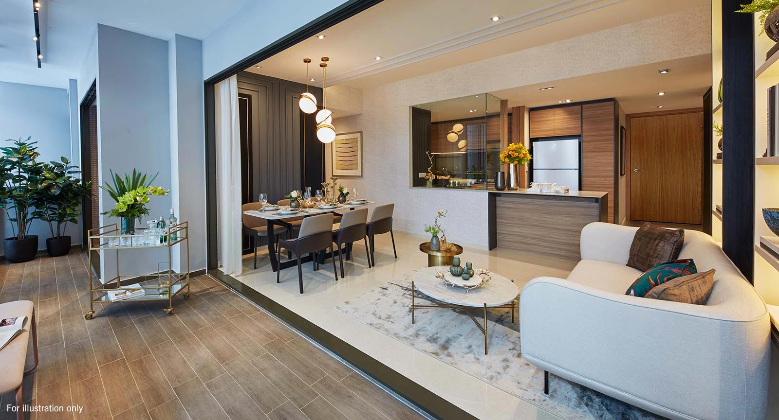 Midwood (D23) New Launch Condo For Sale 5 Living Room Interior Design of Midwood Condo