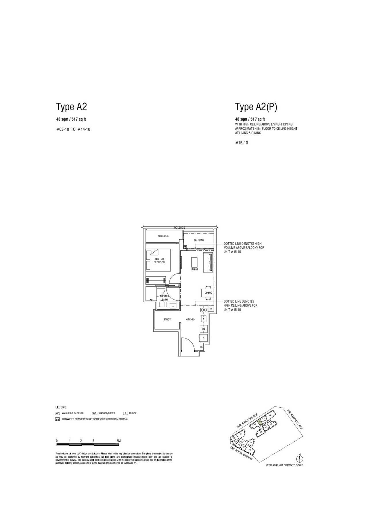 One North Eden Developer Great 49 Yrs, One North Eden Showflat 1 1+Study type A2 - One North Eden Floor Plan, Showflat Layout