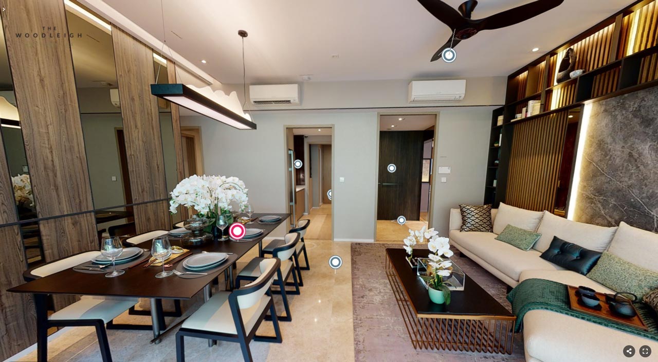 The Woodleigh Residences Floor Plans 6 The Woodleigh Residences Showflat F1-V 1270 sqft